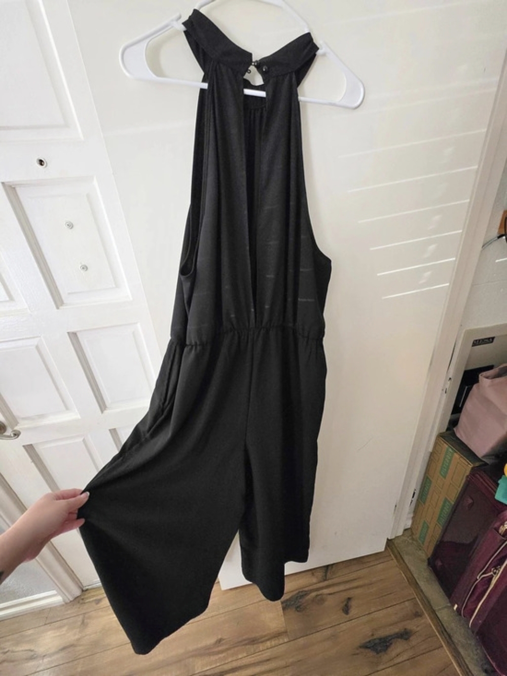 Emery Rose Wide Leg Jumpsuit in Black Size 3XL NWT